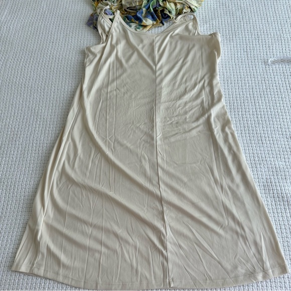 Figueroa & Flower Women's Multicolor Floral Midi Shirred Waist Dress NWT Size L - Picture 9 of 15